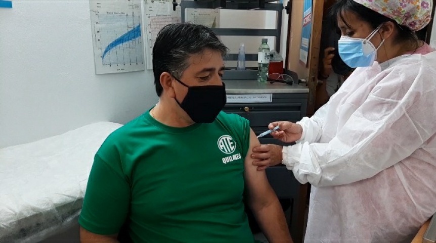 ATE Quilmes rechaz que su titular sea un vacunado vip: Arvalo es empleado de salud