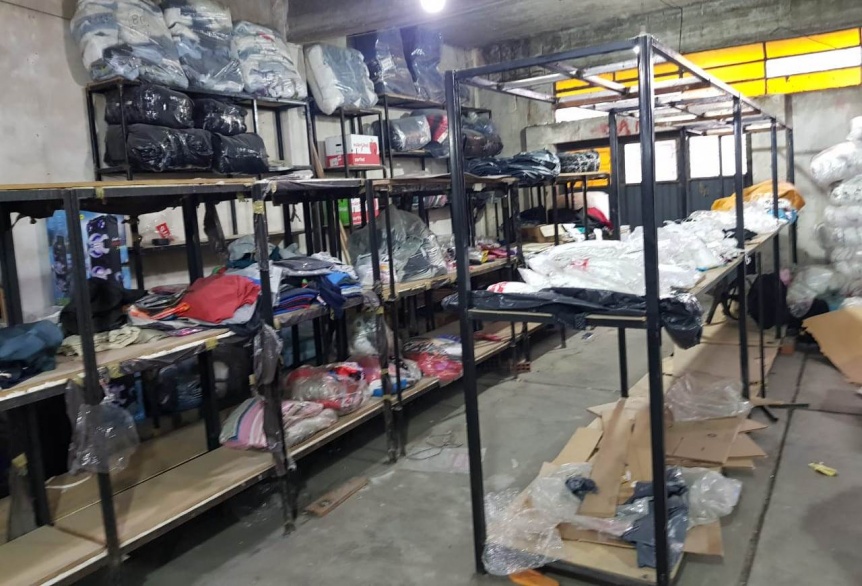 Polica Federal desarticul una red de comercializacin ilegal de ropa apcrifa