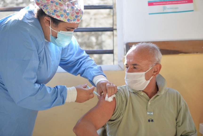 La Provincia ya inmuniz ms de un milln de personas mayores de 70 aos