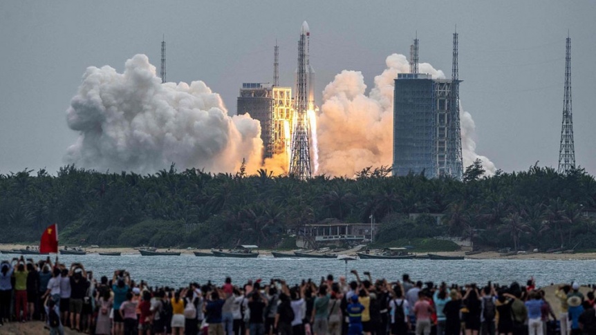 El cohete chino fuera de control caer en las prximas horas sobre la Tierra