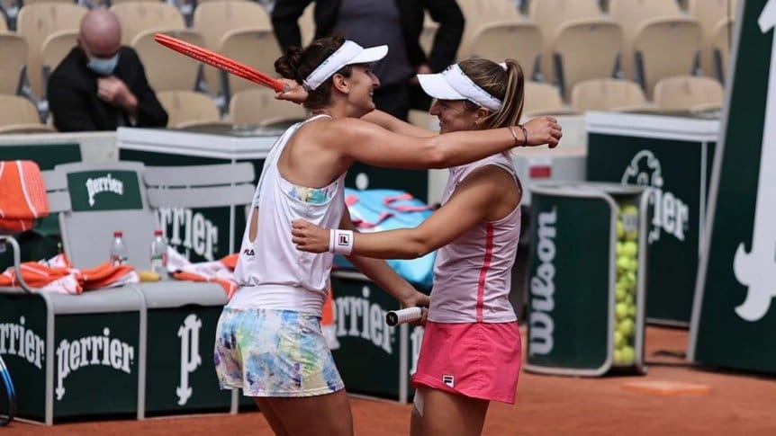 Nadia Podoroska se clasific a las semifinales del dobles