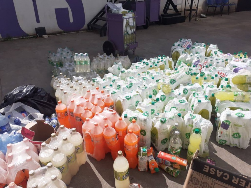 La Comuna de Quilmes desech gran cantidad de bebidas no aptas para el consumo humano