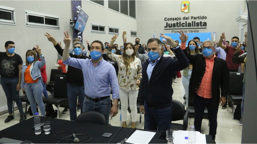 Peronismo varelense celebr un plenario virtual y presencial en la previa al Da de la Lealtad