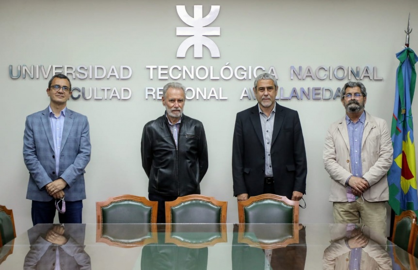 Jorge Ferraresi visit la UTN Avellaneda y se reuni con sus autoridades