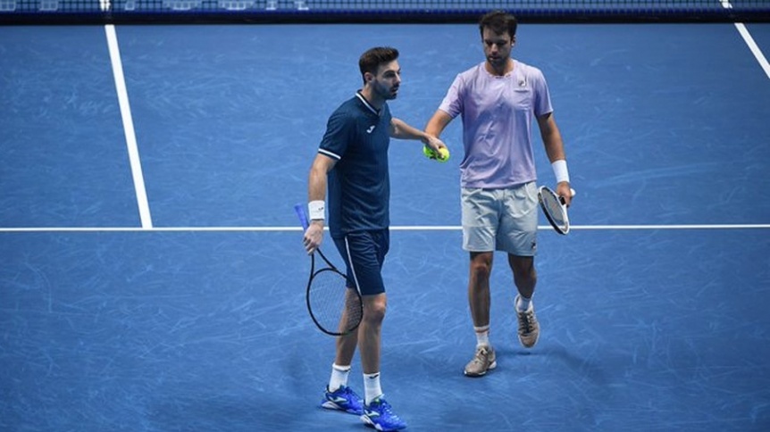 Zeballos fue eliminado en las semifinales de dobles en Melbourne