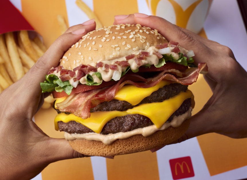McDonalds lanza su nueva hamburguesa Grand Tasty Turbo Bacon
