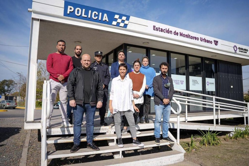 Quilmes: Inauguró una Estación de Monitoreo Urbano en el acceso a la Autopista
