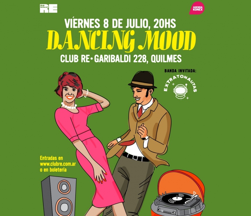 Vuelve Dancing Mood a Club Cultural RE Quilmes