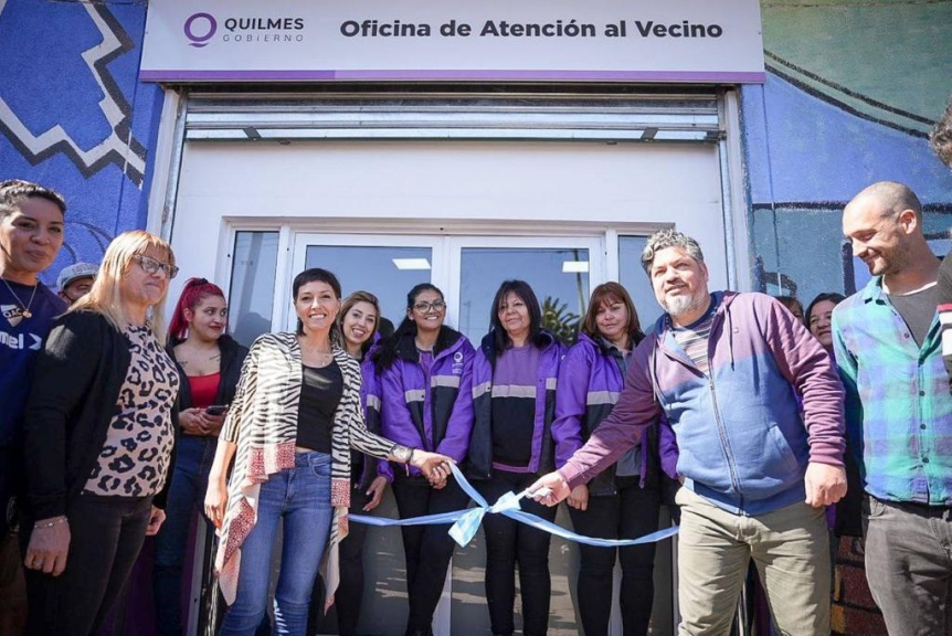 Se inaugur� en Quilmes Oeste otra oficina de Atenci�n al Vecino