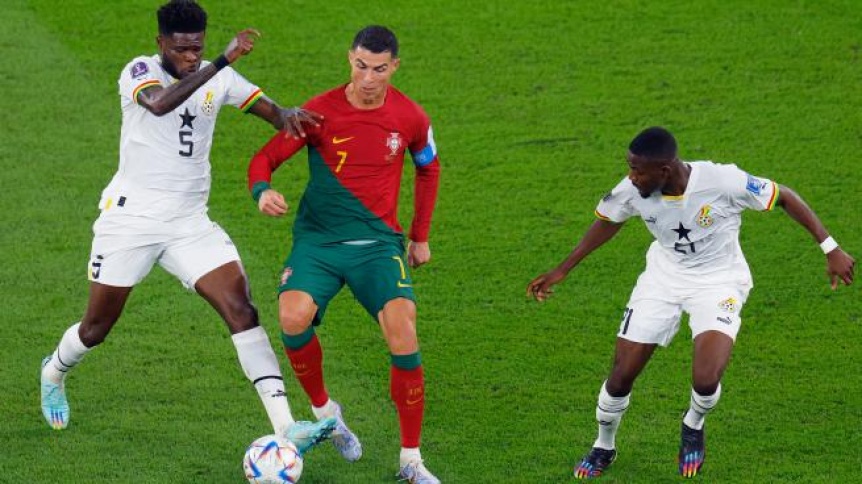Portugal venci� a Ghana de la mano de Cristiano Ronaldo, que alcanz� un nuevo r�cord
