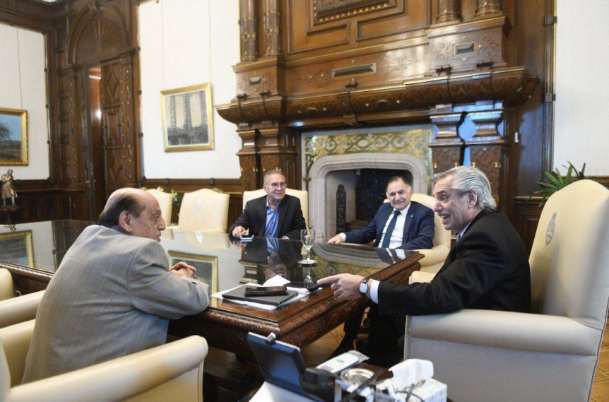 Juan Jos� Mussi se reuni� con Alberto Fern�ndez, Julio Pereyra y Alberto Descalzo