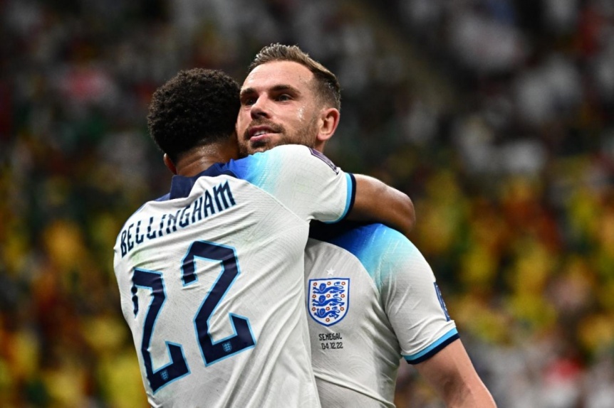 Inglaterra gole a Senegal y va con Francia por los cuartos de final