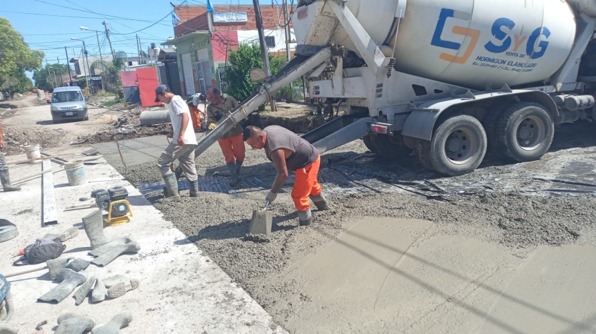 El Municipio realiz intervenciones en la red vial e hidrulica de Florencio Varela