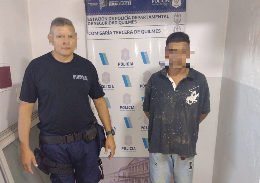 Se treparon a los techos y robaron un comercio en Quilmes: Dos detenidos