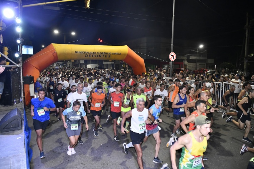 Exitoso regreso de la Maratón Nocturna “Ricardo Castro”: con más de 3500 atletas en su 8° edición