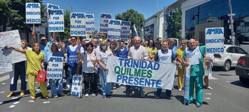 Gremio de mdicos realizar una manifestacin en Trinidad de Quilmes