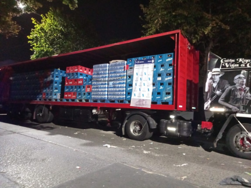 Más de 20 mil botellas de cerveza robadas fueron recuperadas en Quilmes Oeste