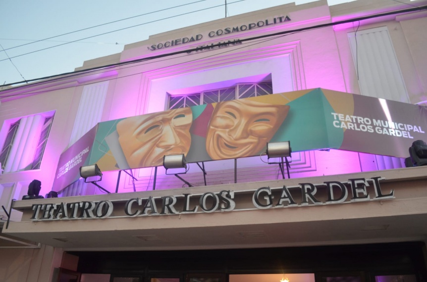 El Municipio de Lanús reabrió las puertas del Teatro Carlos Gardel de Valentín Alsina