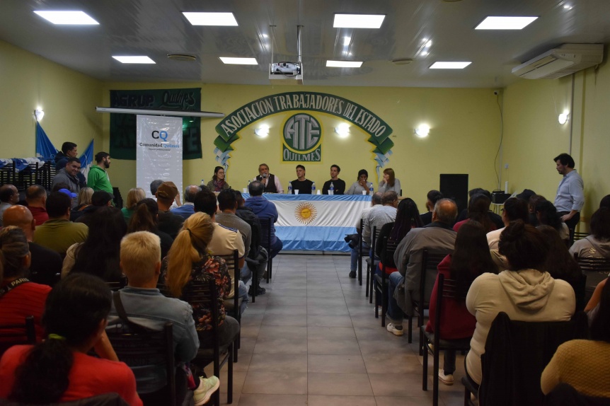 Charla y debate en Quilmes: “40 años de democracia. Experiencias y desafíos del campo nacional y popular”.