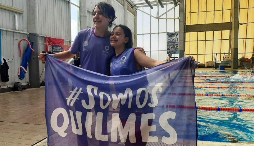 Natación: Deportistas del Club Quilmes Oeste se lucen en los Juegos Bonaerenses