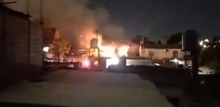 VIDEO | Cuatro hermanos quedaron atrapados en un incendio: Tres fallecieron
