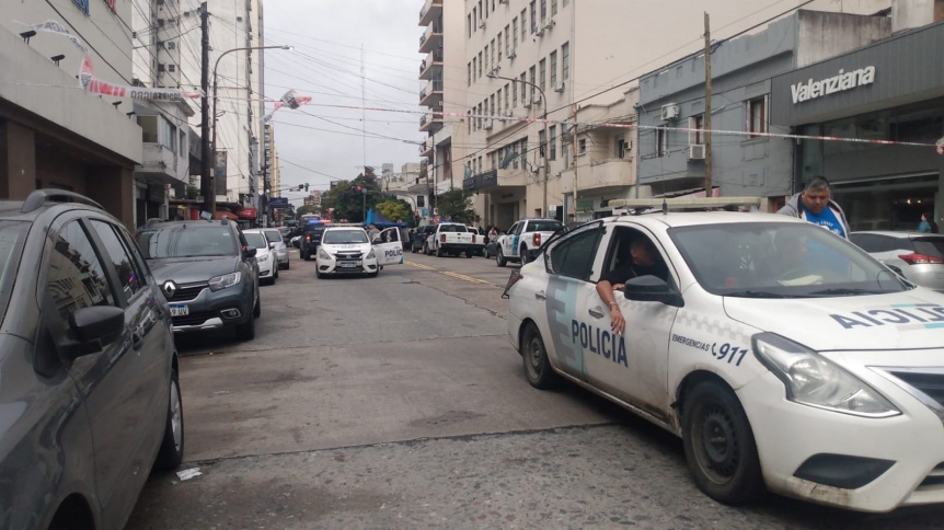 Piquete frente a Tribunales de Quilmes en el inicio de un juicio por una entradera fatal