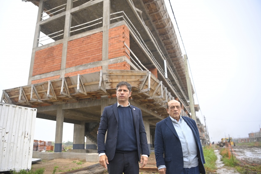 Kicillof y Mussi inauguraron obras de pavimentacin en Berazategui