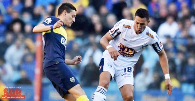 Quilmes jug un muy mal primer tiempo y fue goleado por Boca