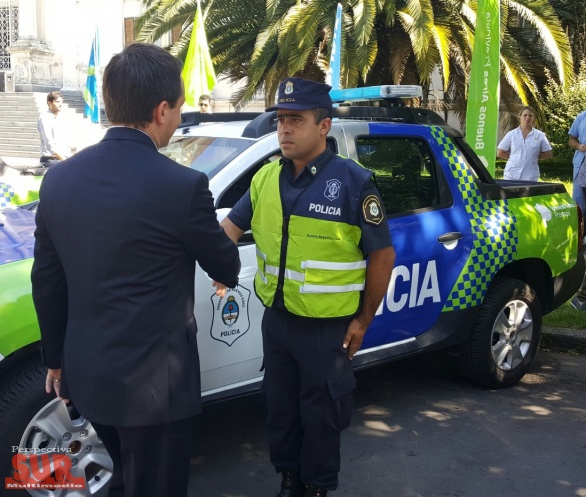Provincia entreg patrulleros a Quilmes, Varela, Berazategui, Echeverra y Avellaneda