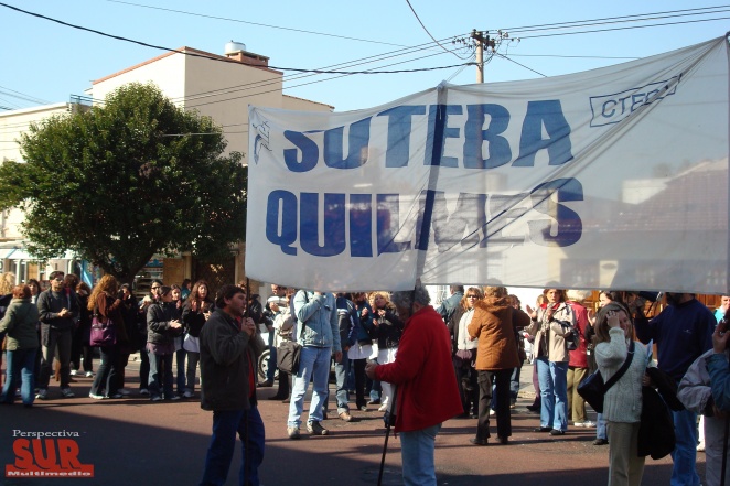 Suteba repudi medidas anunciadas y redobl convocatoria al paro