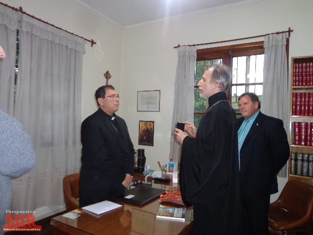 El Obispo de Quilmes recibi a representante sudamericano de la Iglesia Ortodoxa Rusa