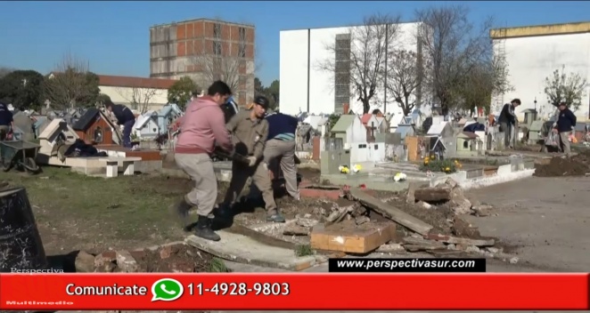Impulsan un sector Jardn en el Cementerio Municipal de Ezpeleta