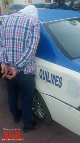 Violador fue detenido por la Polica Local en Quilmes Oeste