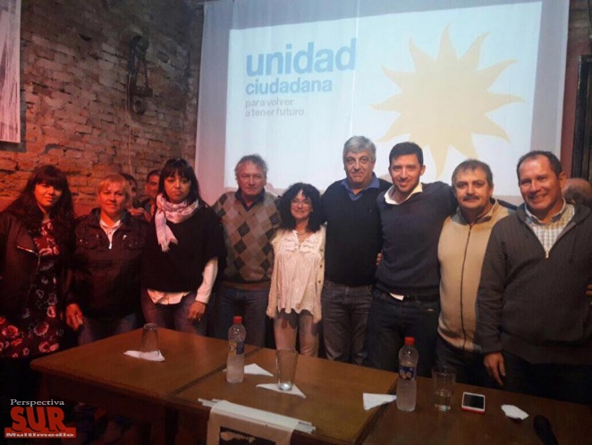 Mario Lozano sum su apoyo a la lista oficial de Unidad Ciudadana en Quilmes