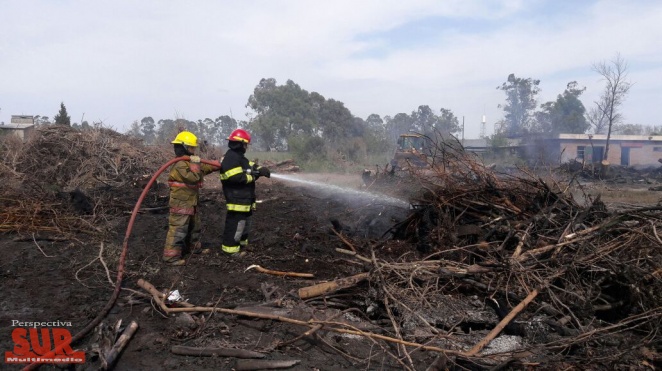 Ms de 200 bomberos trabajaron en el incendio en la ex Massuh