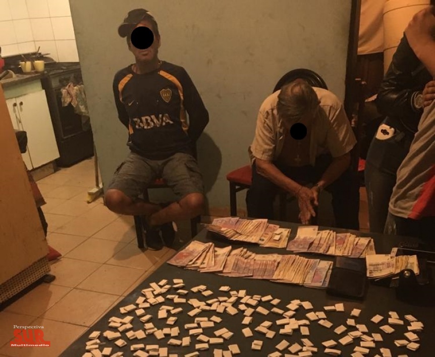 Desbaratan banda narco y secuestran ms de 500 dosis de cocana