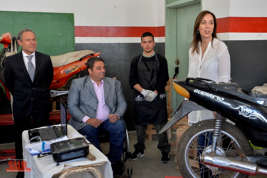 Vidal visit los talleres de trabajo de la unidad penal de Florencio Varela
