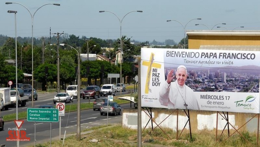 Atacan iglesias de Chile y amenazan al Papa: 