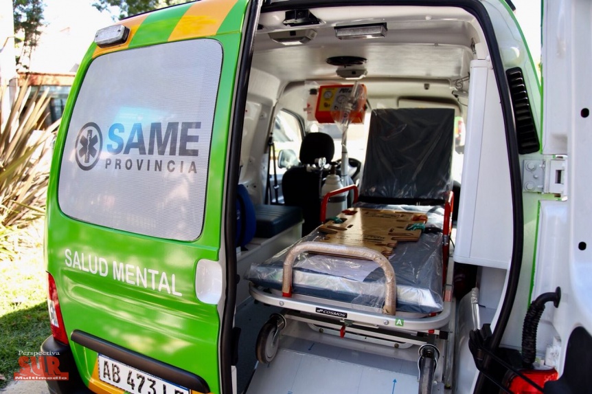 Quilmes sum una nueva ambulancia de salud mental para el SAME