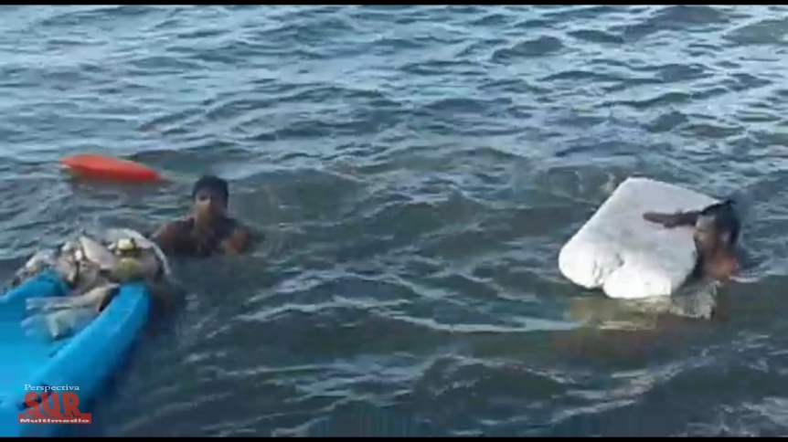Guardavidas rescataron a un pescador en el ro de Quilmes