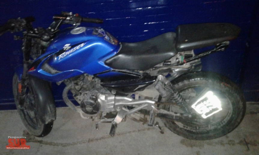 Secuestraron una moto adulterada durante control policial