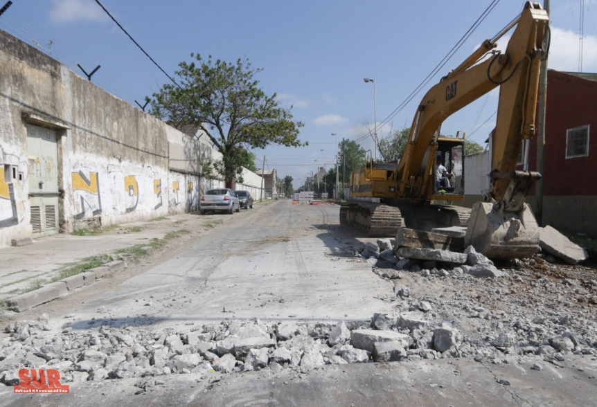 Lans: Avanza la etapa final de las obras en Camino Gral. Belgrano
