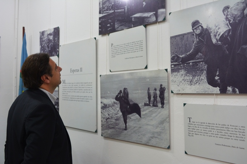 Muestra homenaje por Malvinas con fotos y elementos en el Museo Fotogrfico Quilmes