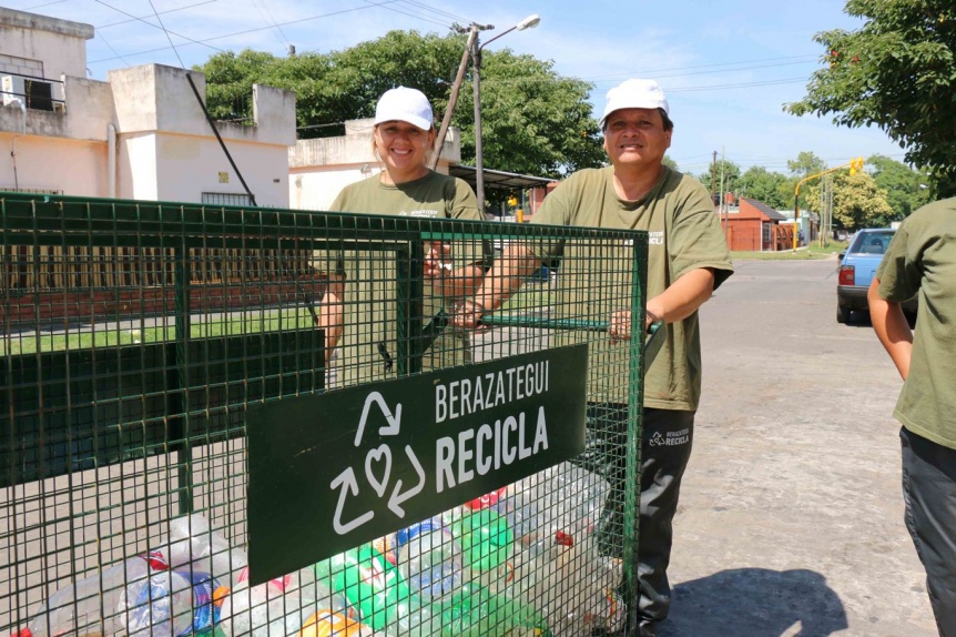 Seis nuevos ecopuntos en Berazategui a partir de este mes