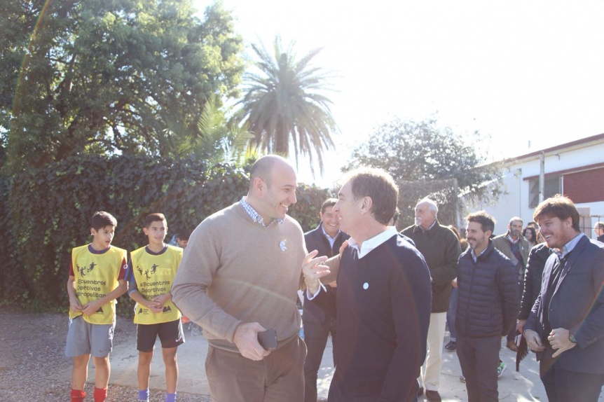 Molina y Santilli compartieron el cuarto Encuentro Deportivo Metropolitano