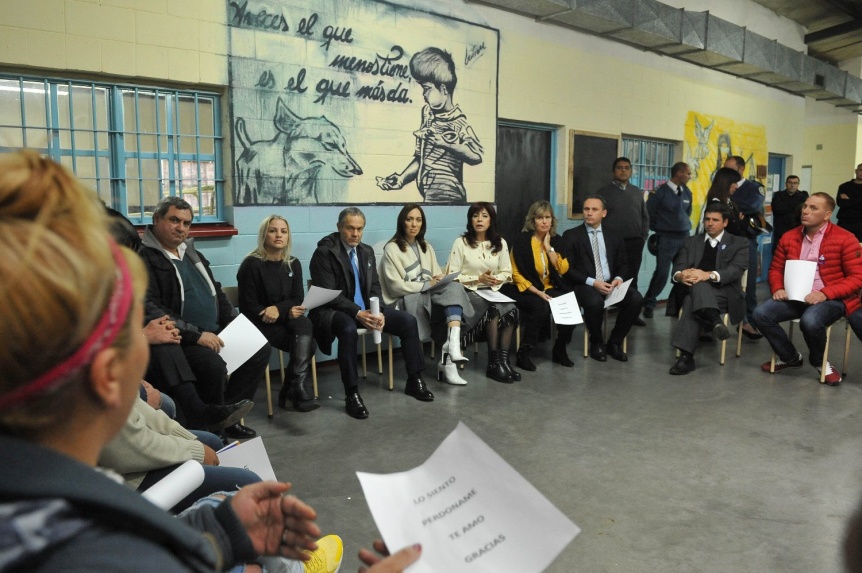 Vidal visit la Unidad Penitenciaria 48 en el partido de San Martn