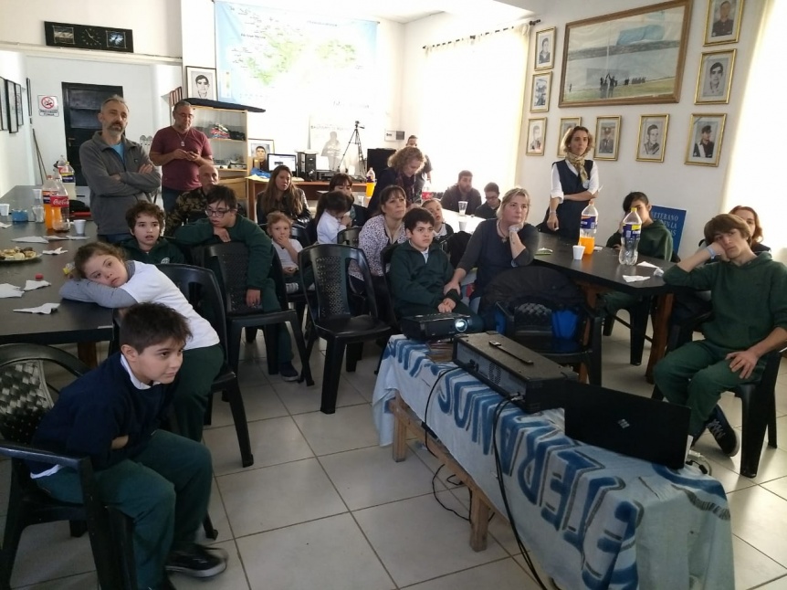 El Museo Malvinas de Quilmes recibi a su primer contingente escolar