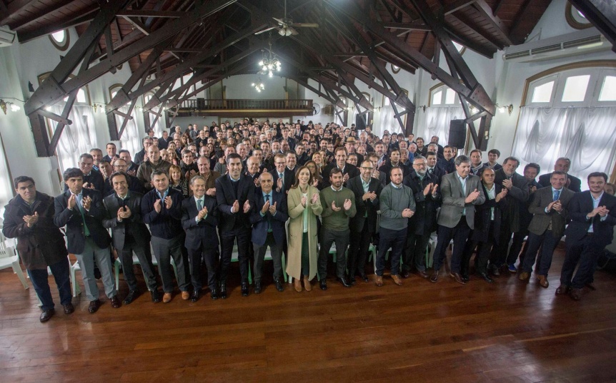 Vidal encabez una reunin de gabinete ampliado en La Plata