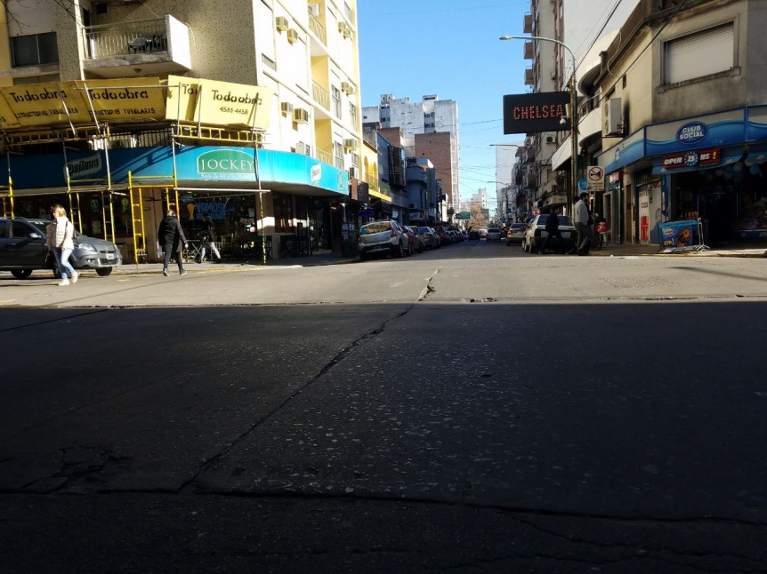 Jug la Seleccin: Las calles de Quilmes quedaron vacas!