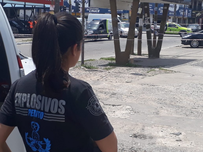 Hallaron granada anti incendios  y provoc inquietud en Solano
